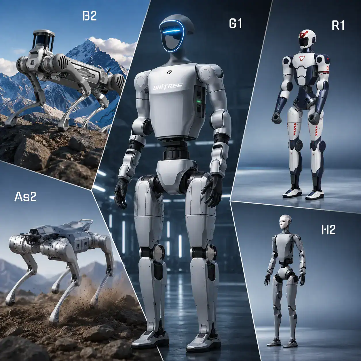 gamme robots Unitree France par Dart Solutions